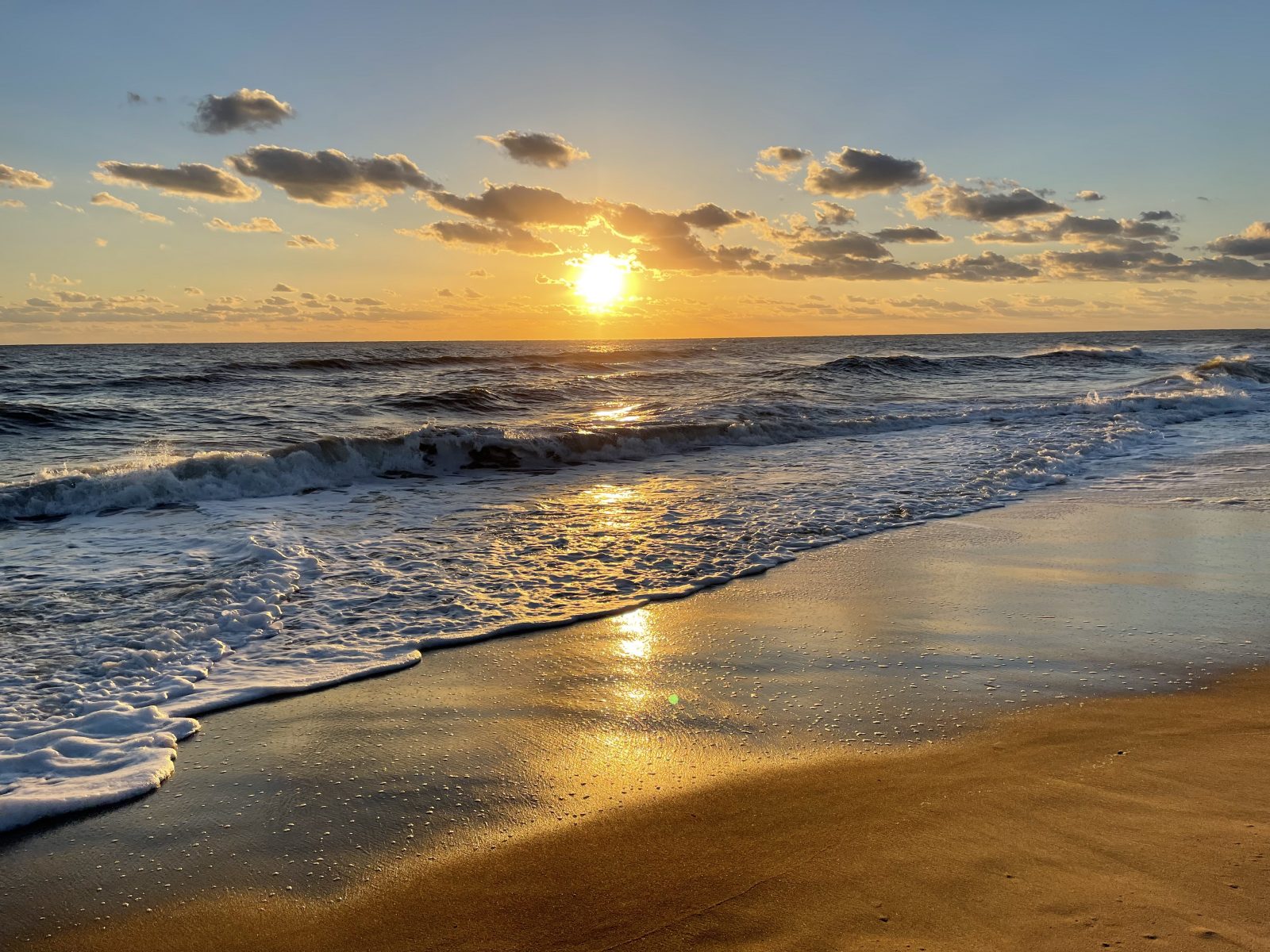 Sunrise on the Atlantic Ocean