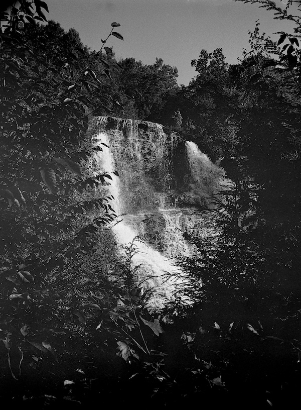 40-foot Falls after Hurricane Ida in Archbald, PA, September 2021